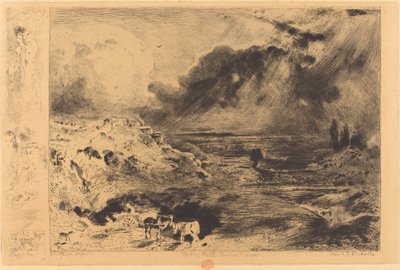 La Tempesta da Felix Hilaire Buhot