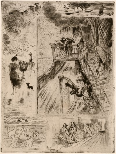 La Traversata da Felix Hilaire Buhot