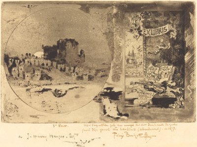Il castello dei gufi da Felix Hilaire Buhot