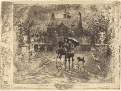I vicini di campagna da Felix Hilaire Buhot