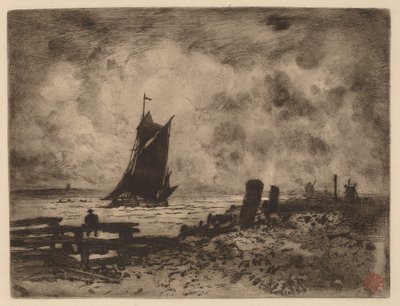 Marina: Ricordo di Medway da Felix Hilaire Buhot