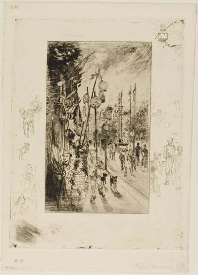 Festa nazionale da Felix Hilaire Buhot