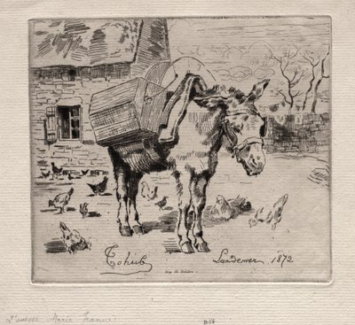 La mula, Marie-Jeanne da Felix Hilaire Buhot