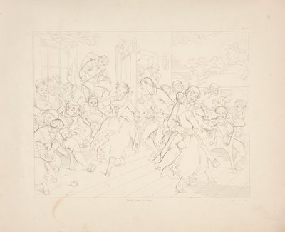 La leggenda di Sleepy Hollow, foglio 4 di 6 da Felix O. C. Darley
