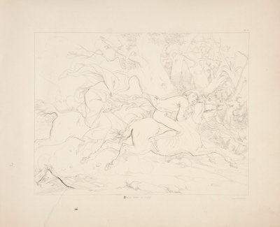 La leggenda di Sleepy Hollow, foglio 6 di 6 da Felix O. C. Darley