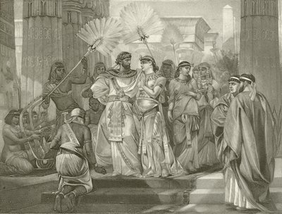 Antonio e Cleopatra. Atto I, Scena I da Felix Octavius Carr Darley