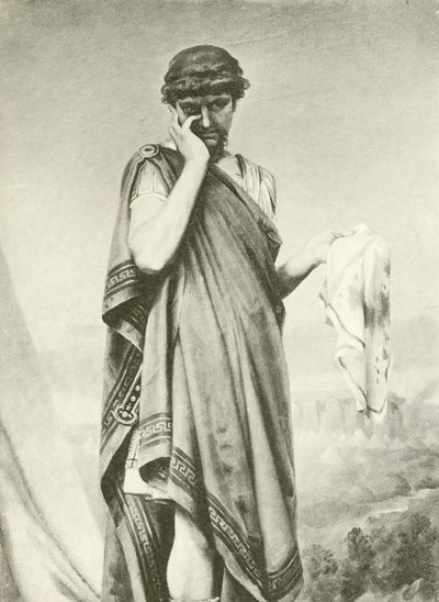Cimbelino. Atto V-Scena I (incisione) da Felix Octavius Carr Darley