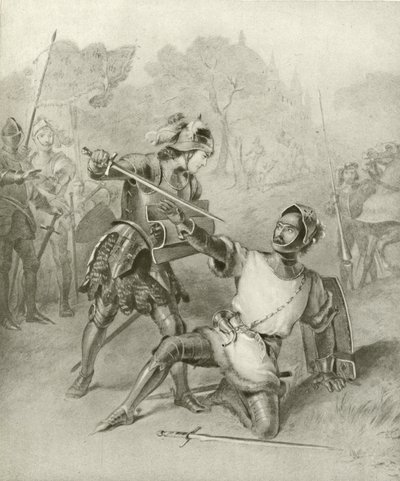 Prima Parte di Enrico VI. Atto I, Scena II da Felix Octavius Carr Darley