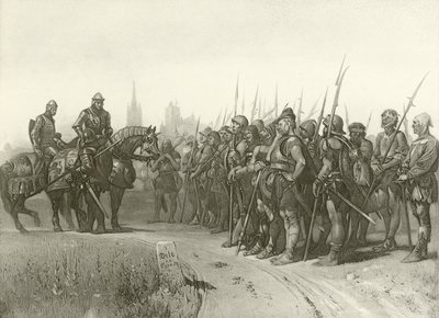 Prima Parte di Re Enrico IV. Atto IV, Scena II (incisione) da Felix Octavius Carr Darley