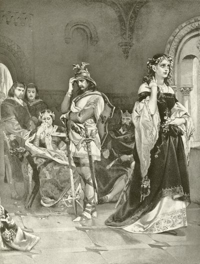 Amleto. Atto IV, Scena V da Felix Octavius Carr Darley