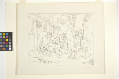 Illustrazioni di Rip Van Winkle, Tavola 3 da Felix Octavius Carr Darley