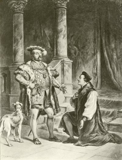 Re Enrico VIII. Atto V-Scena I da Felix Octavius Carr Darley
