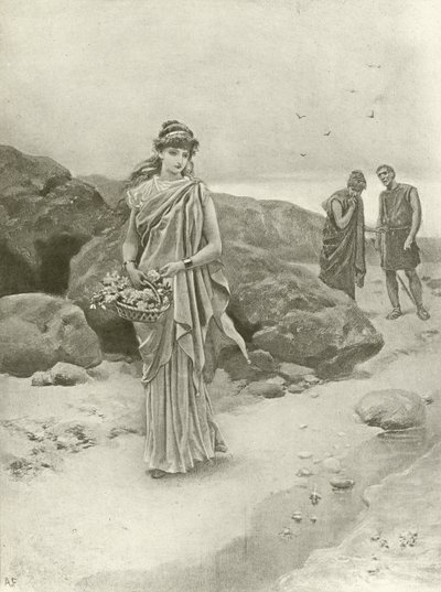 Pericle. Atto IV, Scena I (incisione) da Felix Octavius Carr Darley