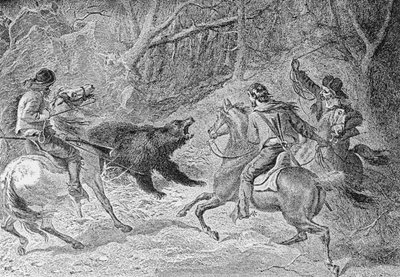 Catturare un Grizzly, illustrazione da 
