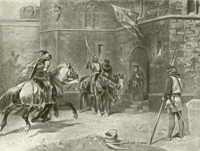Seconda parte Re Enrico IV. Atto I, Scena I da Felix Octavius Carr Darley