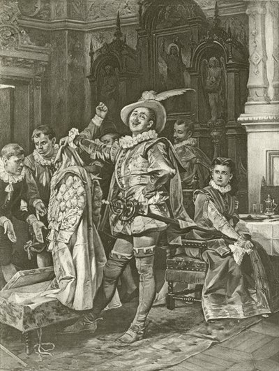 La Bisbetica Domata. Atto IV, Scena III da Felix Octavius Carr Darley