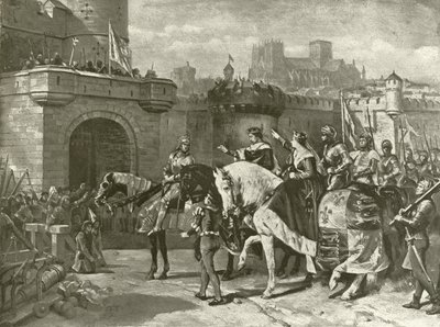 Terza parte di Enrico VI. Atto II, Scena II da Felix Octavius Carr Darley