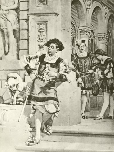 Due gentiluomini di Verona. Atto IV, Scena IV da Felix Octavius Carr Darley