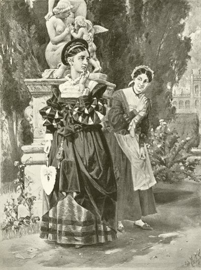 Due gentiluomini di Verona. Atto I, Scena II da Felix Octavius Carr Darley