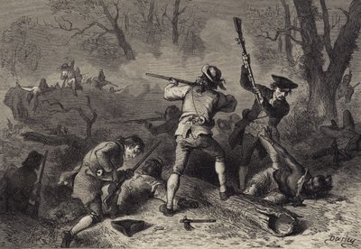 Conflitto con gli indiani nelle frontiere sud-occidentali da Felix Octavius Carr after Darley