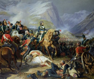 La battaglia di Rivoli, 1844 da Felix Philippoteaux
