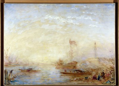 Veduta di Venezia e del Bucintoro da Félix Ziem