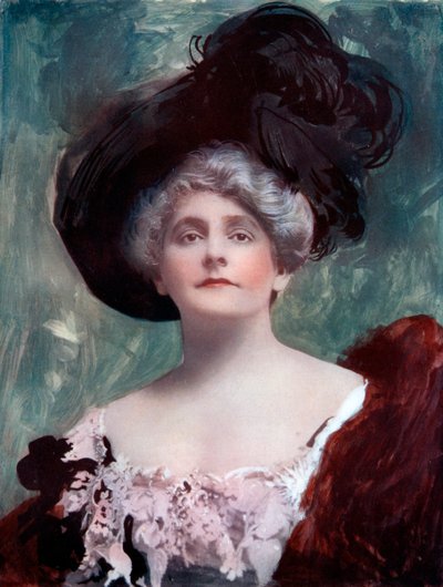 Cecil Raleigh 1856-1914, attrice inglese, c1902 da Fellows Willson
