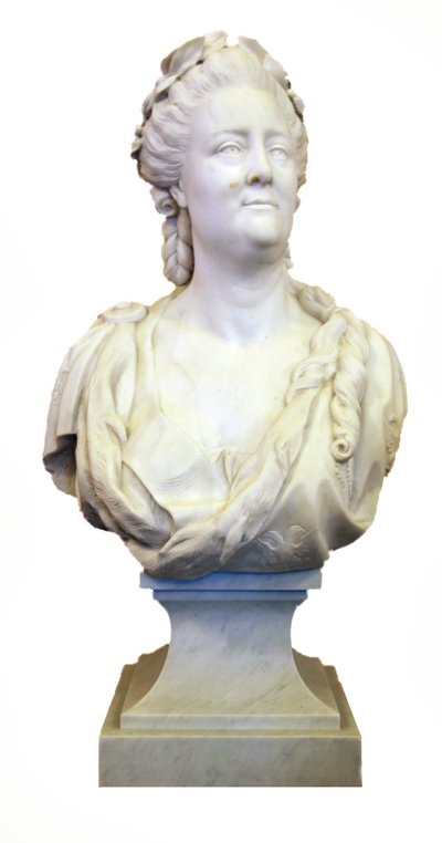 Busto di Caterina la Grande, Imperatrice di Russia, 1786 da Feodosy Shchedrin