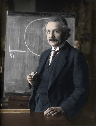Ritratto di Albert Einstein da Ferdinand (after) Schmutzer