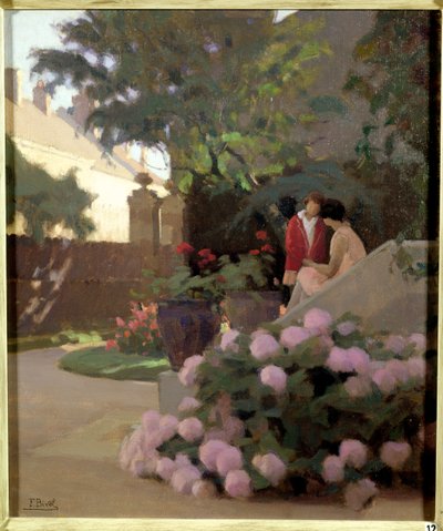 Un angolo del giardino da Ferdinand Achille Lucien Bivel