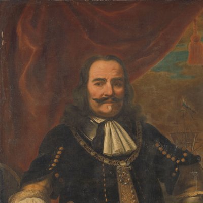 Michiel Adriaensz de Ruyter (1607-1676), Ammiraglio Luogotenente da Ferdinand Bol (copy after)