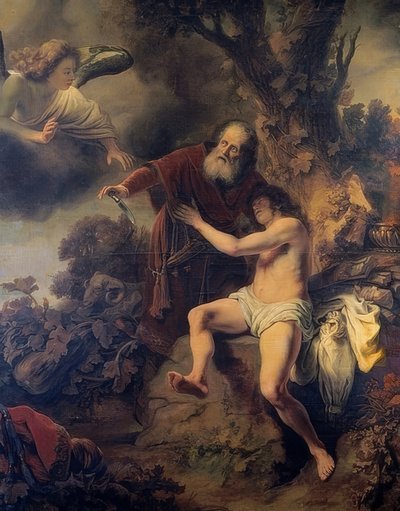 Il sacrificio di Isacco da Ferdinand Bol