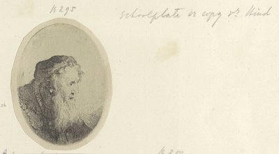 Vecchio con la barba da Ferdinand Bol