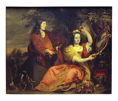 Ritratto di Pieter de la Court e sua moglie da Ferdinand Bol