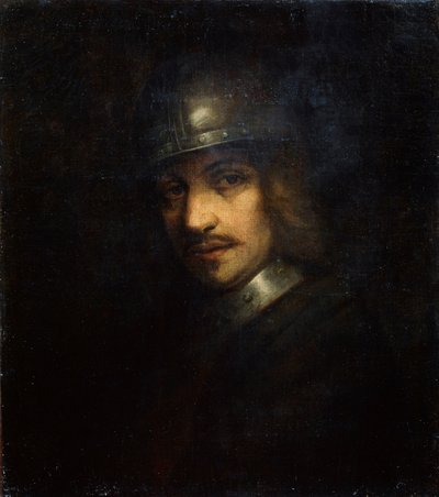 Ritratto di un uomo con elmo, XVII secolo da Ferdinand Bol
