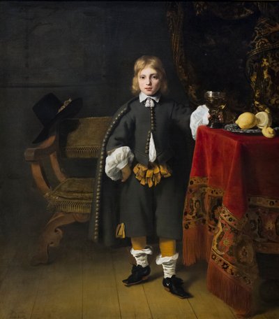 Ritratto di un ragazzo di 8 anni da Ferdinand Bol