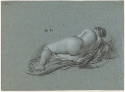 Nudo femminile reclinato da Ferdinand Bol