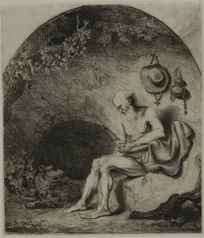 San Girolamo in penitenza da Ferdinand Bol