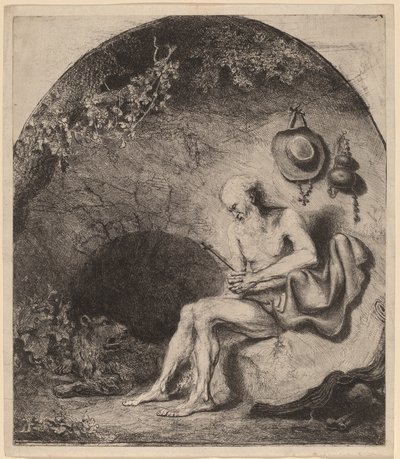 San Girolamo nella grotta da Ferdinand Bol