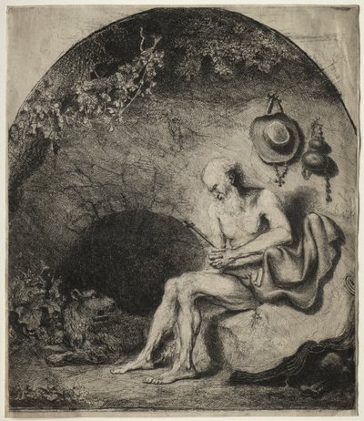 San Girolamo in penitenza da Ferdinand Bol