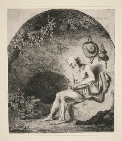 San Girolamo nella grotta da Ferdinand Bol