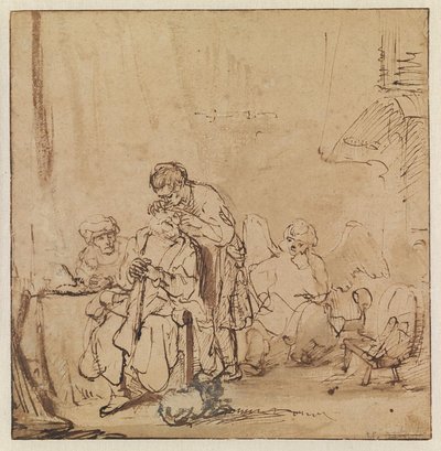 La guarigione di Tobia da Ferdinand Bol