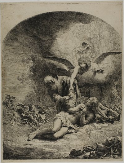 Il sacrificio di Abramo da Ferdinand Bol