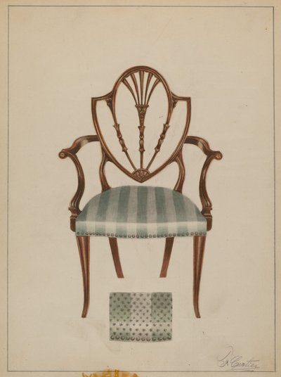Poltrona da Ferdinand Cartier