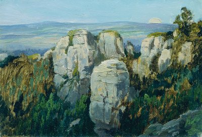Rocce di Prachov da Ferdinand Engelmuller