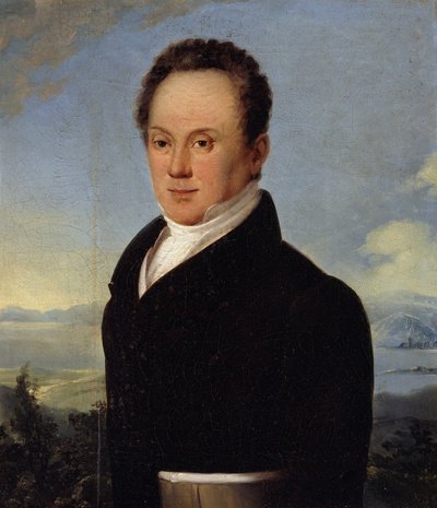 Ritratto di Janos von Szallopek da Ferdinand Georg Waldmüller