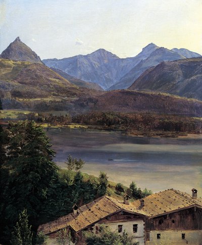 Il lago Wolfgang da Ferdinand Georg Waldmuller