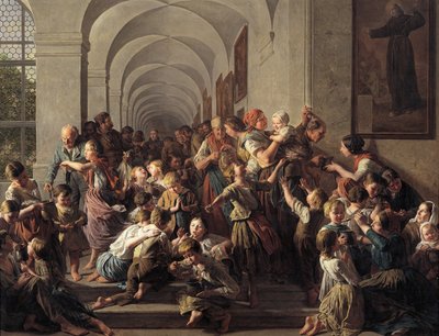 La zuppa del monastero da Ferdinand Georg Waldmuller