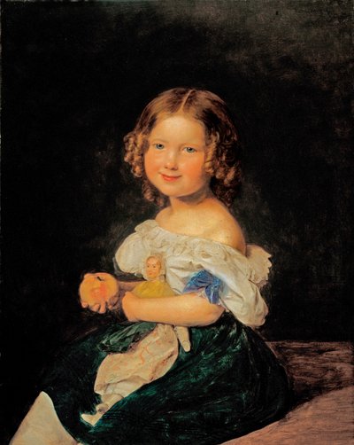 La figlia dei coniugi Werner da Ferdinand Georg Waldmuller