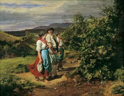 Ritorno dal lavoro (Gli amanti al bivio) da Ferdinand Georg Waldmuller